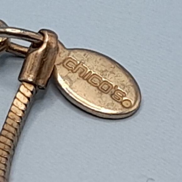 Chico's Long Gemstone Pendant Necklace, Cultured Pearls, 40 Inches - Picture 3 of 8